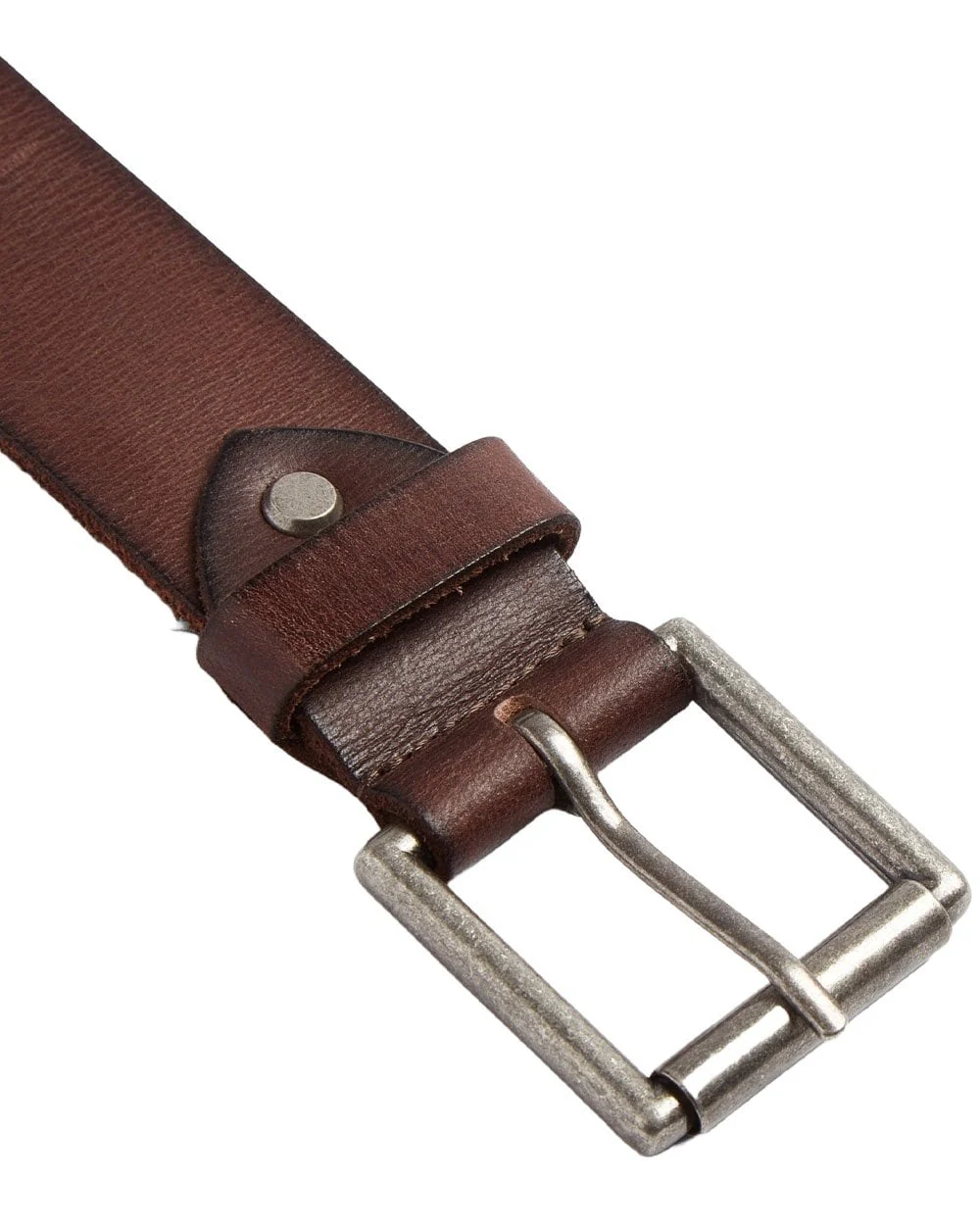 80s Casual Classics Bronson Leather Belt Brown - Image 2