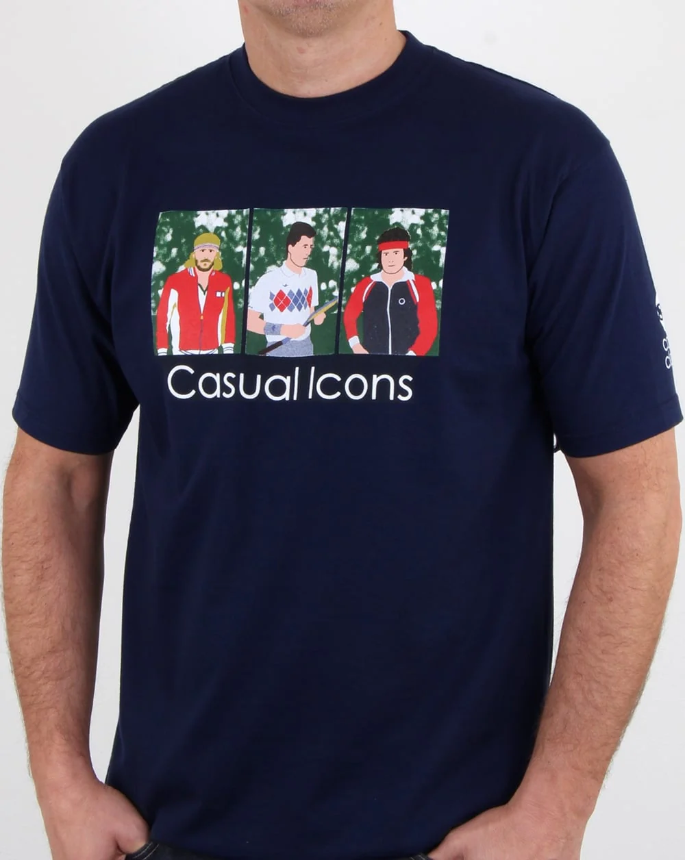 80s Casual Classics Casual Icons T Shirt Navy - Image 2