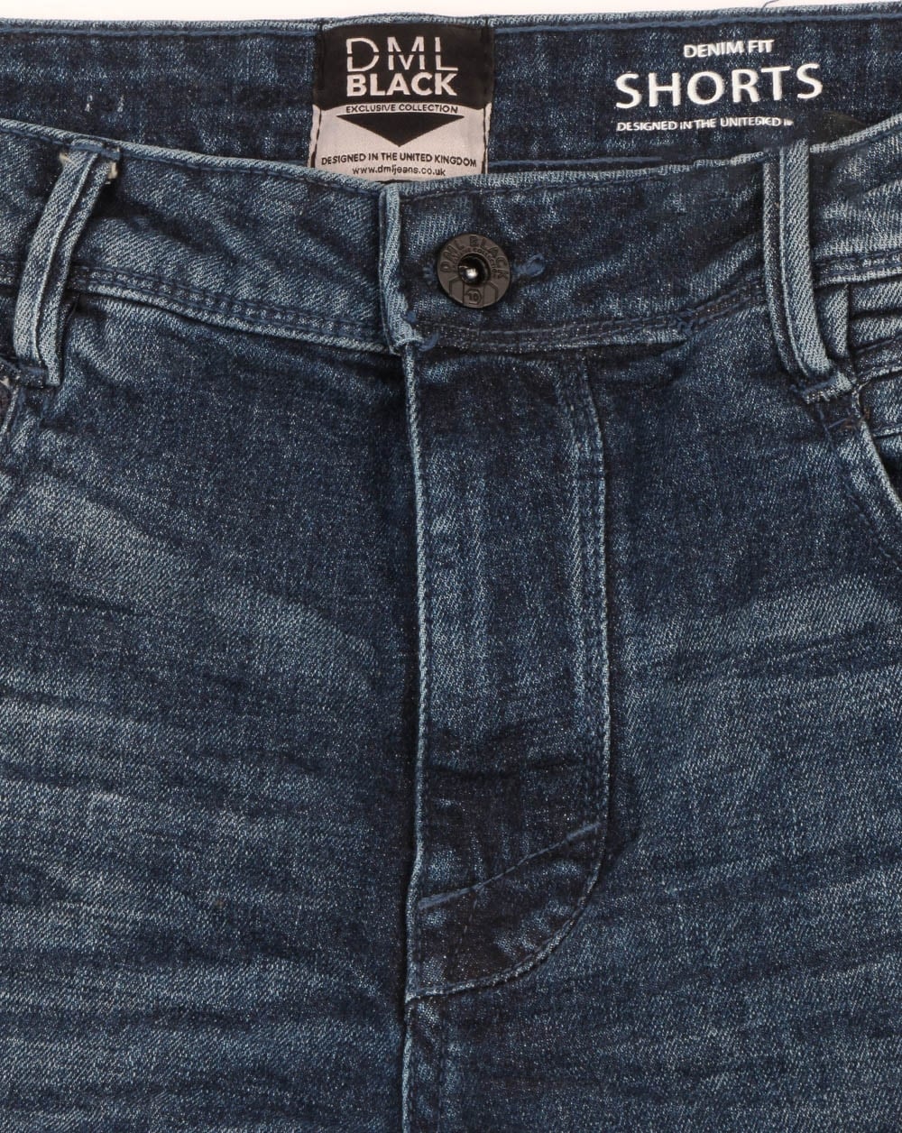 80s Casual Classics Denim Shorts Dark Wash - Image 3
