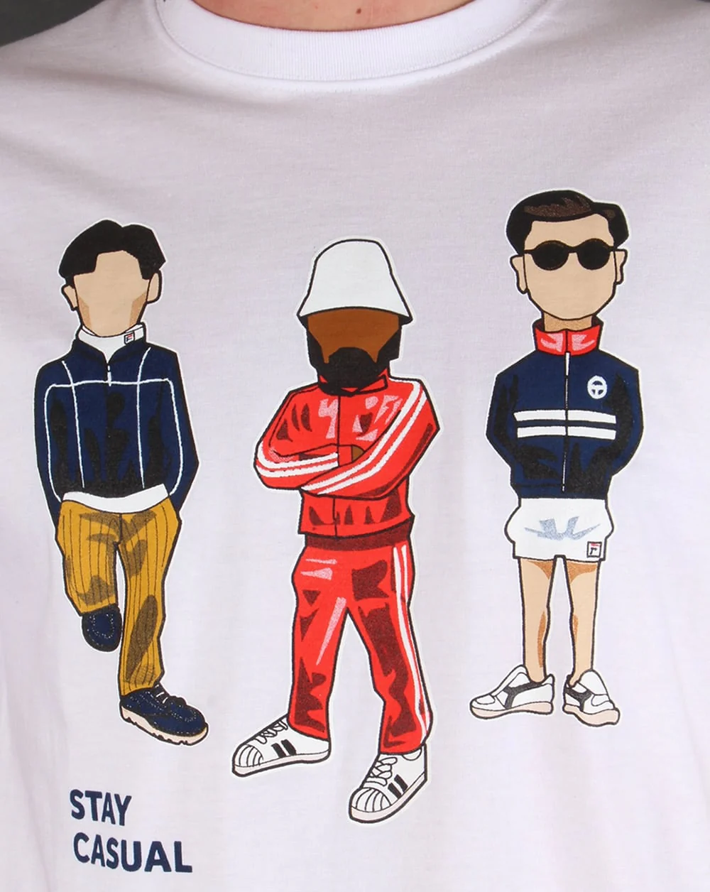 80s Casual Classics Minty Stay Casual T-shirt White - Image 2