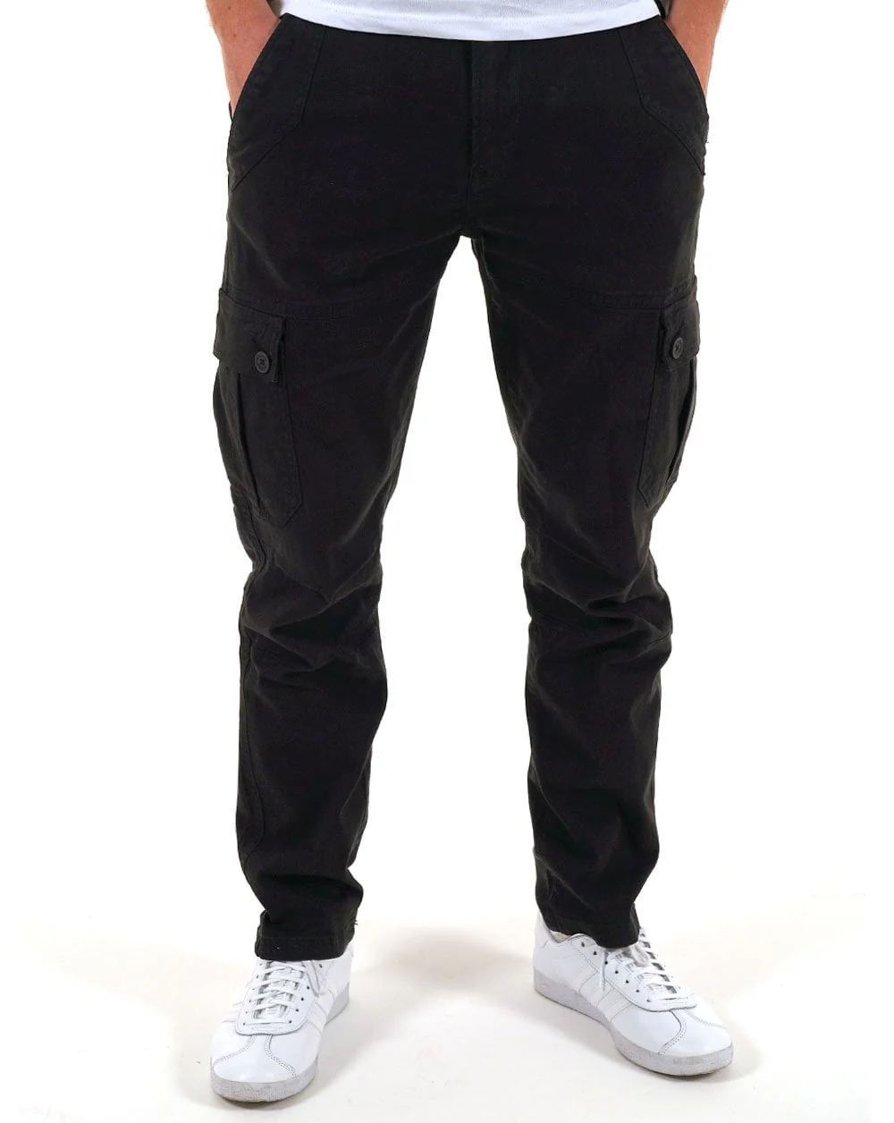 80s Casual Classics Oxford Cargo Pant Black