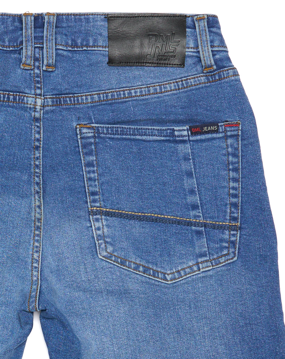 80s Casual Classics Rutland Denim Shorts Mid Wash - Image 2
