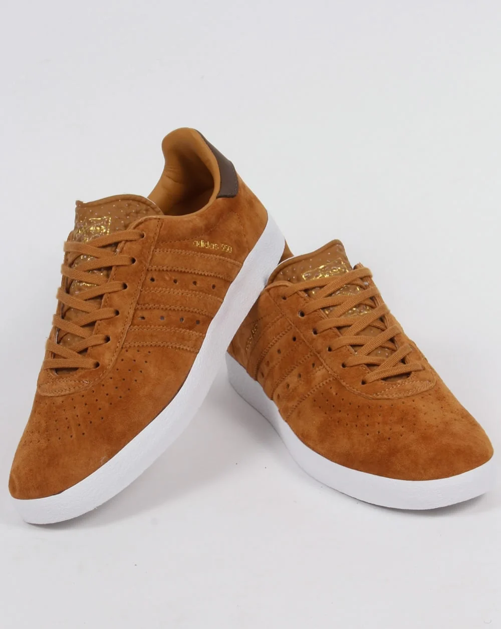Adidas 350 Trainers Deep Tan / Brown - Image 3