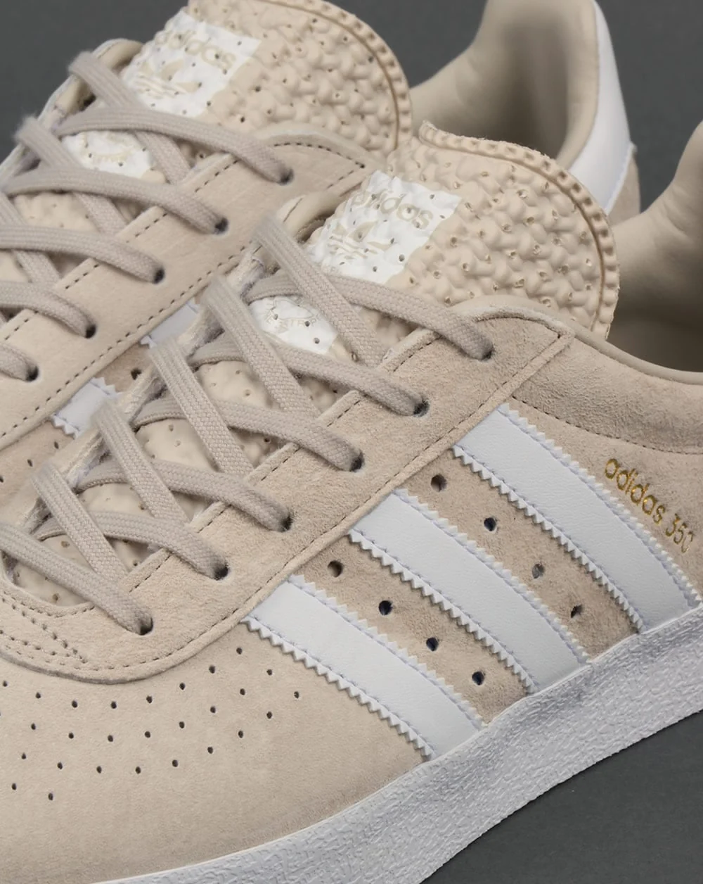 Adidas 350 Trainers Off White - Image 4