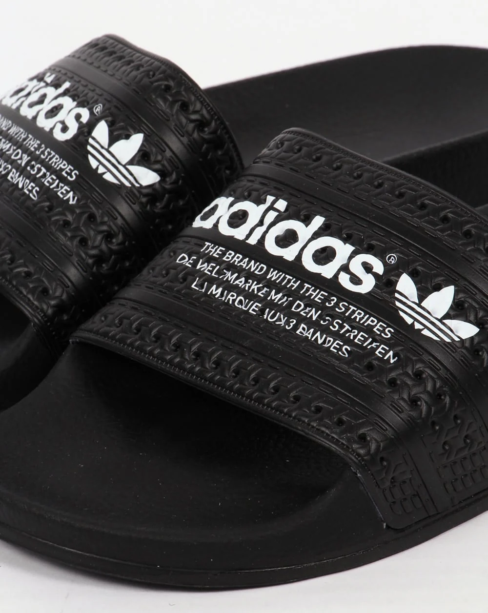 Adidas Adilette Sliders Black - Image 2