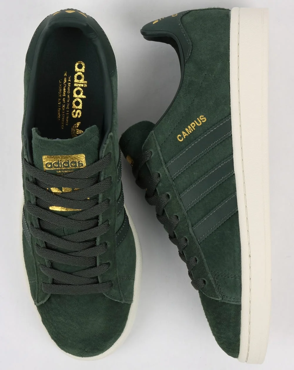 Adidas Campus Trainers Ivy/reflective - Image 2