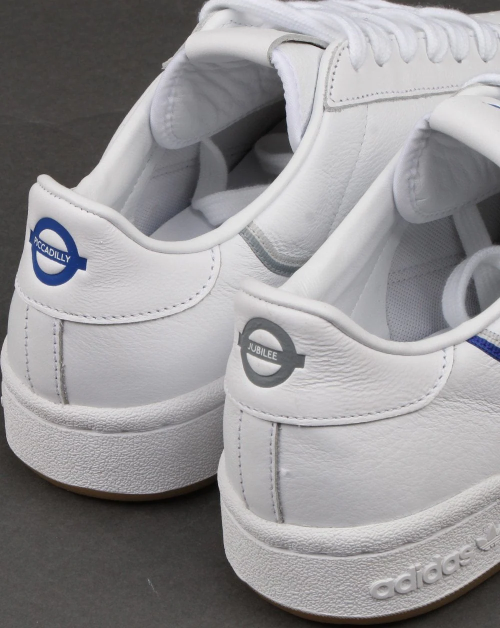 Adidas Continental 80 x TFL Trainers White/grey/blue - Image 4