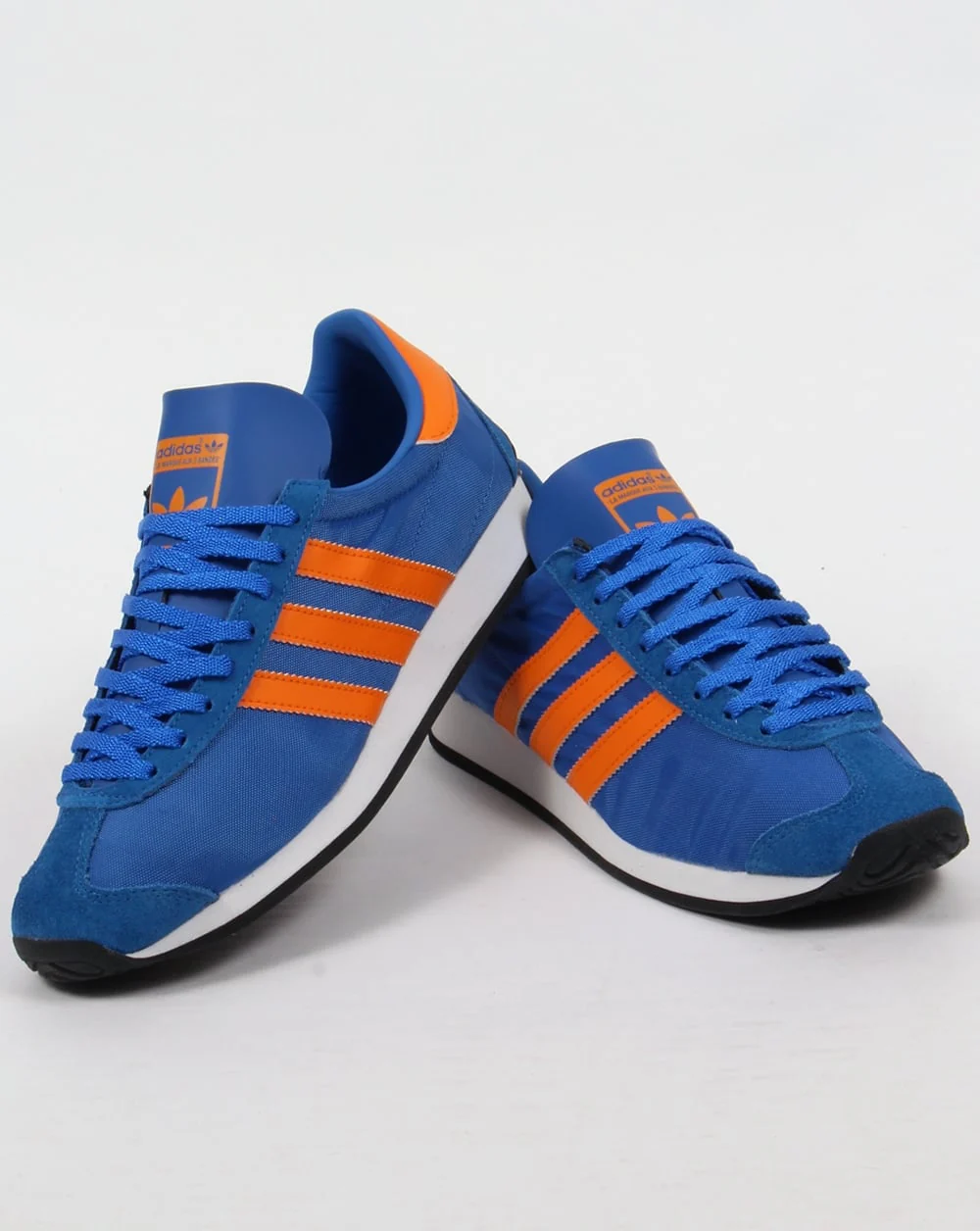 Adidas Country OG Trainers Blue/Orange - Image 3