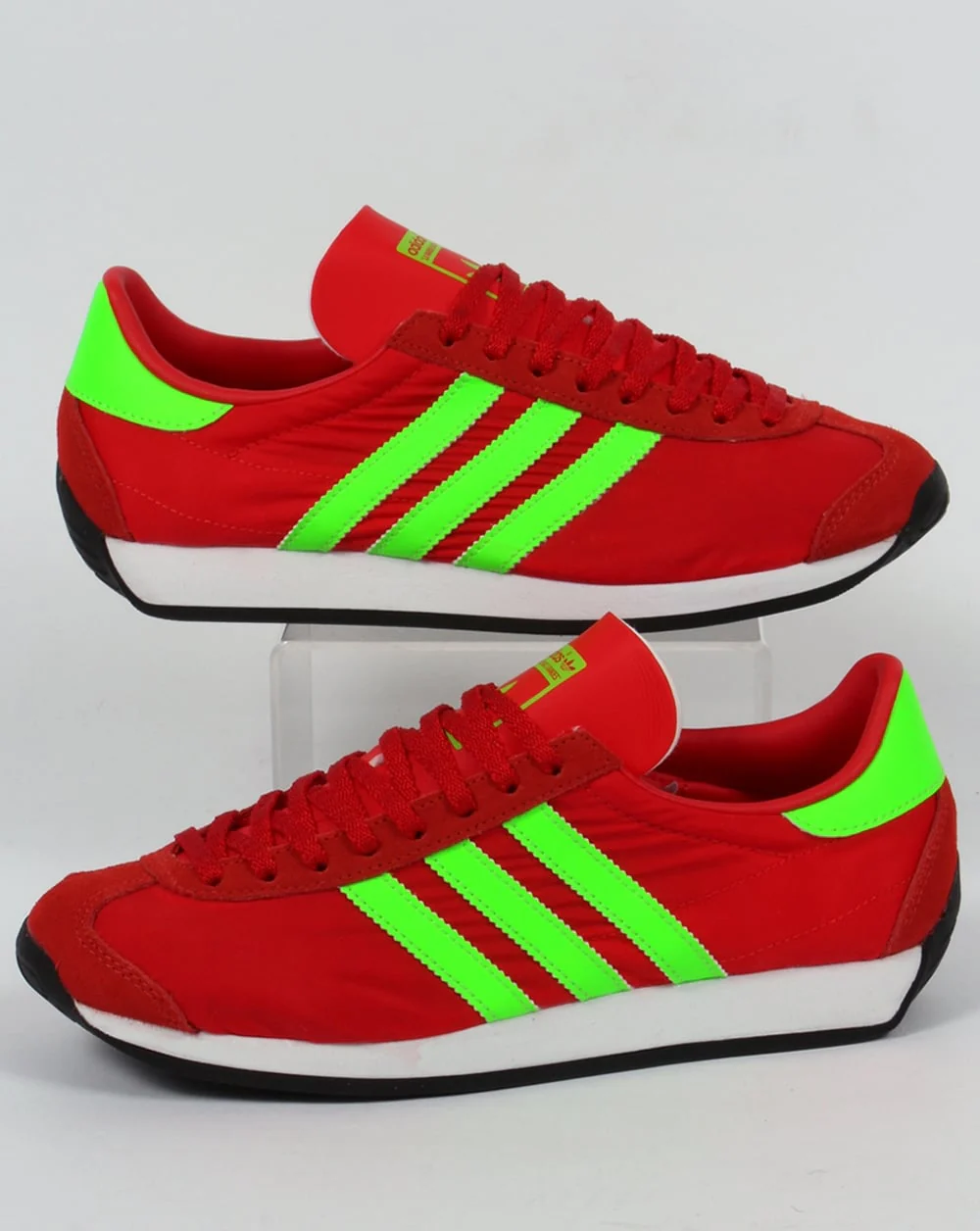Adidas Country OG Trainers Red/Solar Green