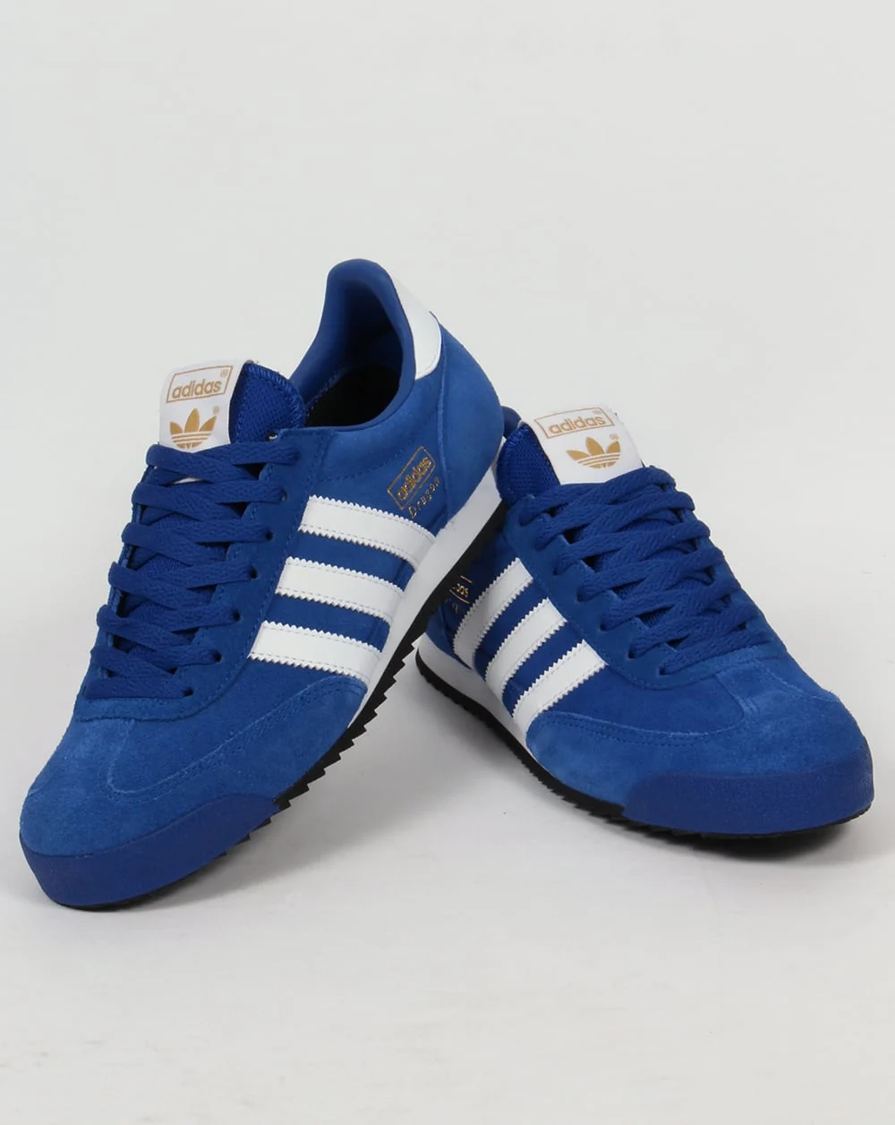 Adidas Dragon Trainers Royal/White/Black - Image 3