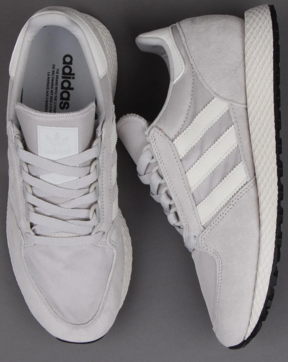Adidas Forest Grove Trainers Grey/Cloud White - Image 2