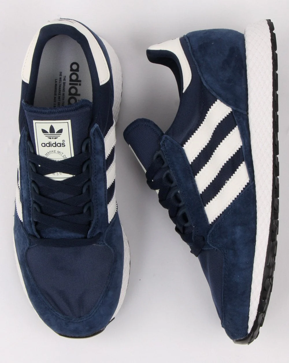Adidas Forest Grove Trainers Navy/cloud White - Image 2
