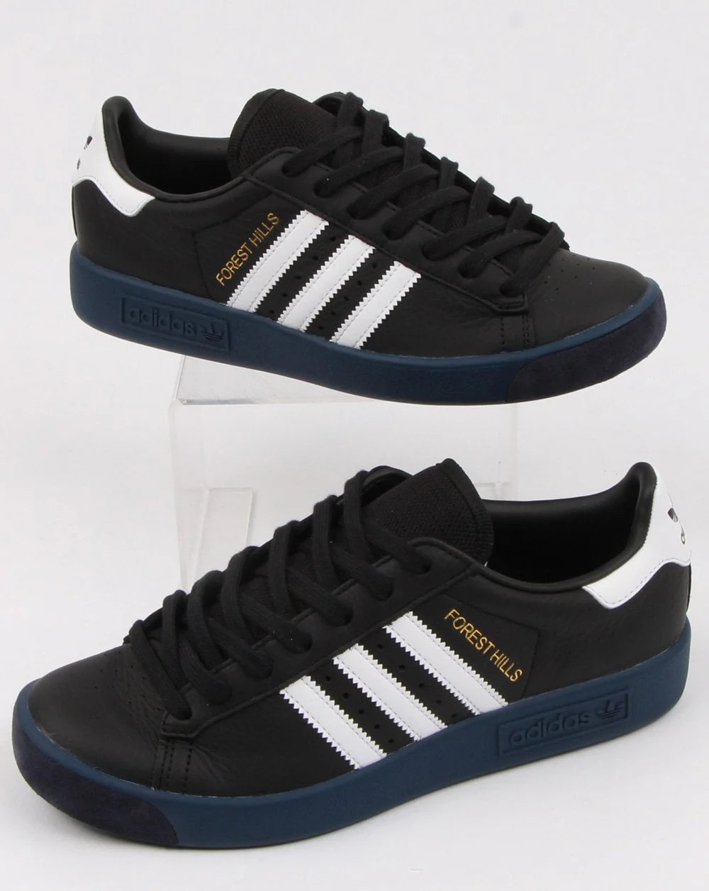 Adidas Forest Hills Trainers Black/white - Image 3
