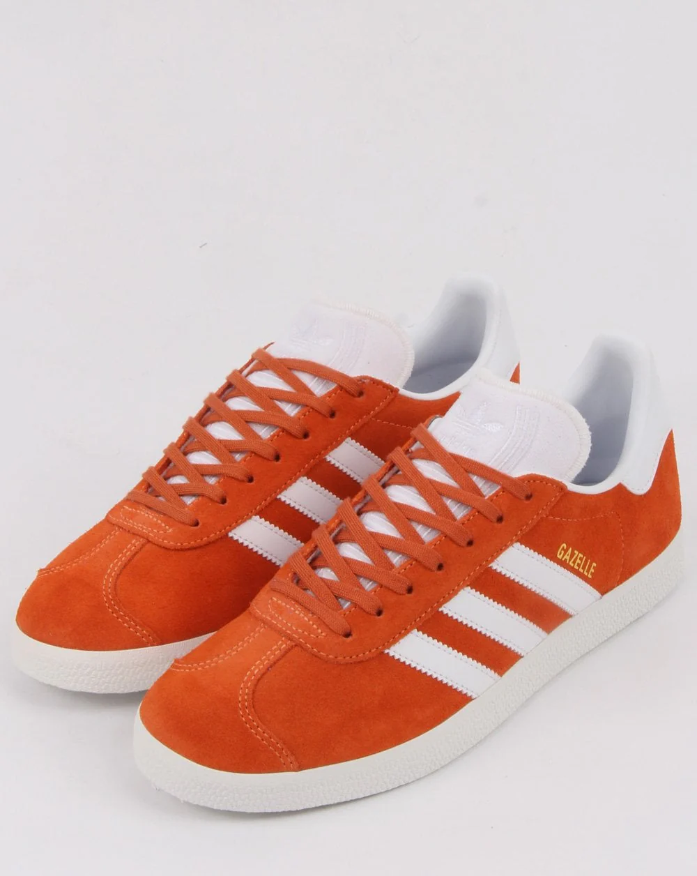 Adidas Gazelle Trainers Orange/white - Image 3