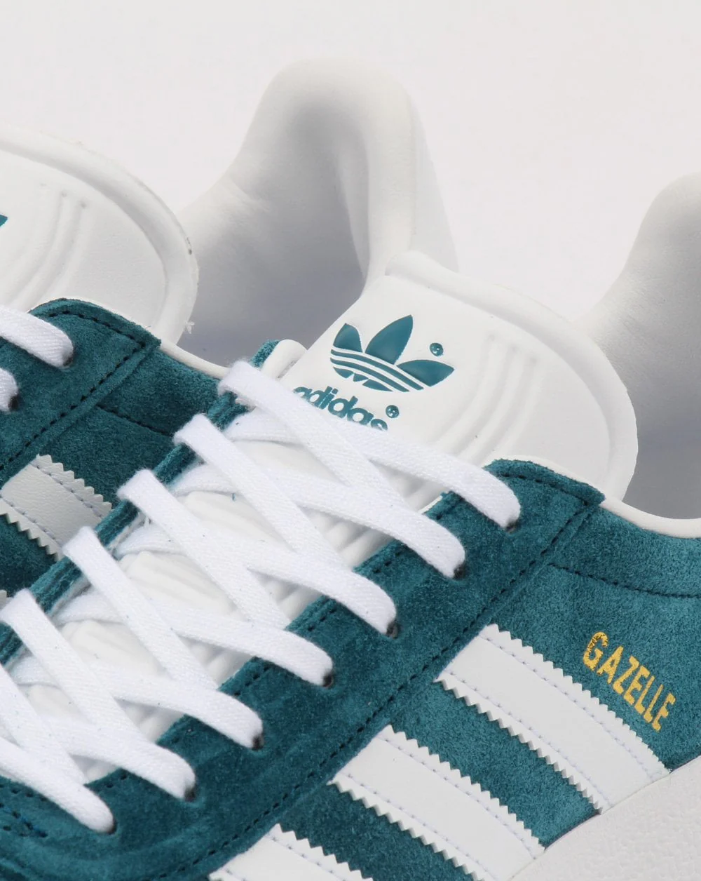 Adidas Gazelle Trainers Petrol Blue/white - Image 4