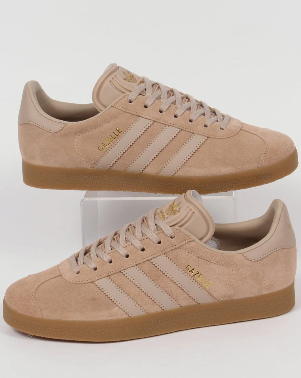 Adidas Gazelle Trainers Rich Sand Gum