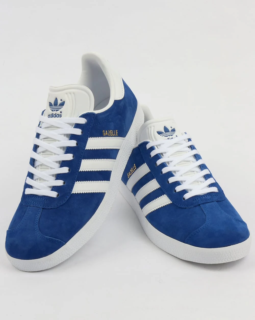 Adidas Gazelle Trainers Royal Blue/White - Image 3