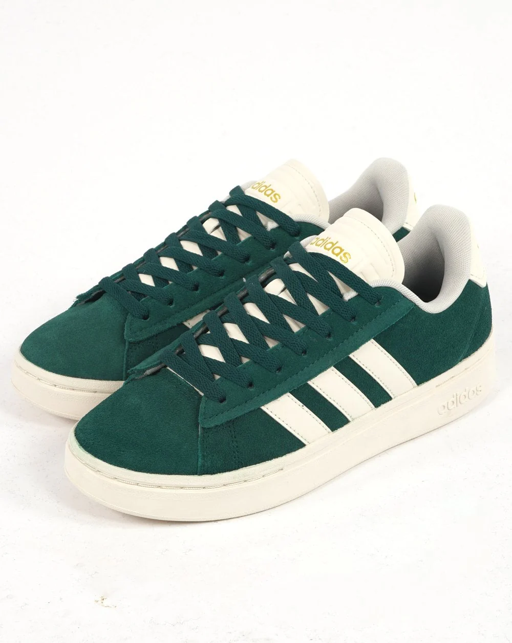 Adidas Grand Court Trainers Collegiate Green/White - Image 2