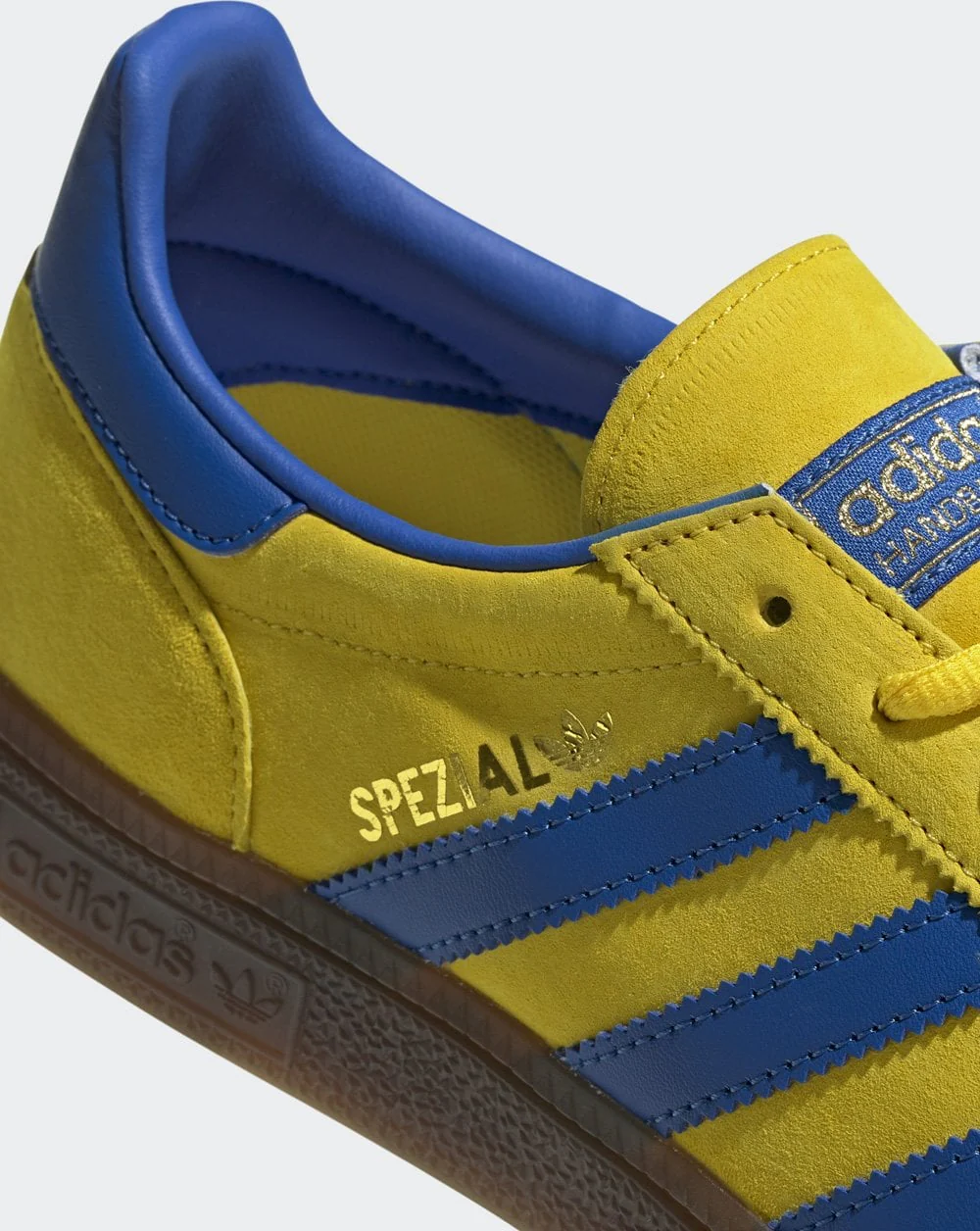 Adidas Handball Spezial Trainers Yellow/Blue - Image 3