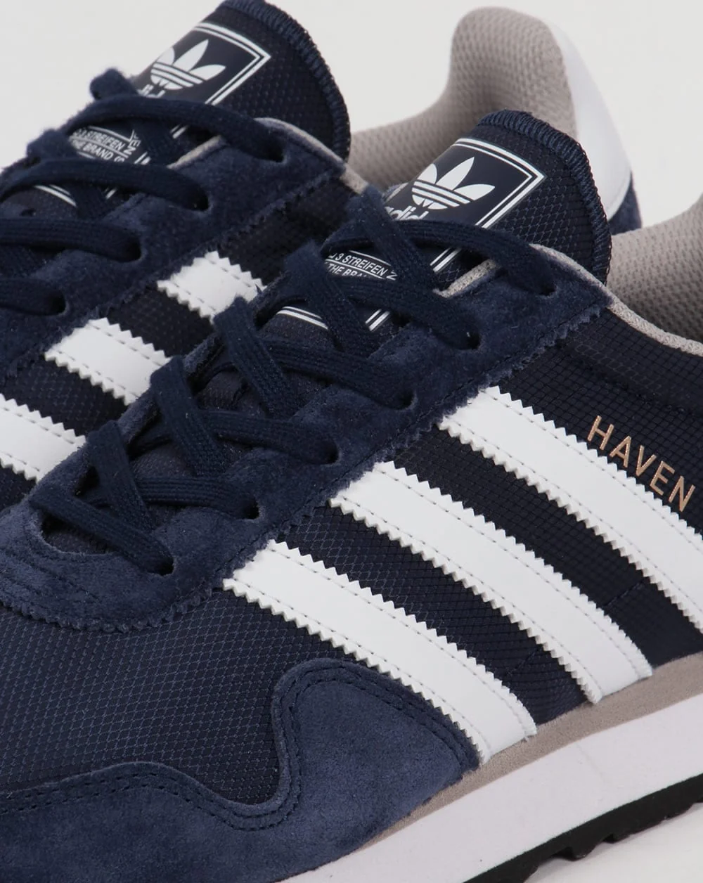 Adidas Haven Trainers Navy/White - Image 4