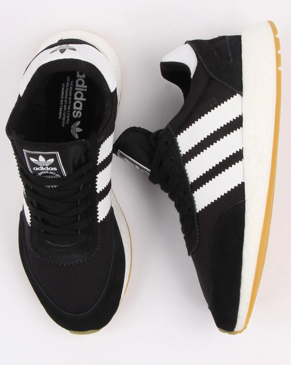 Adidas I-5923 Trainers Black/White - Image 2