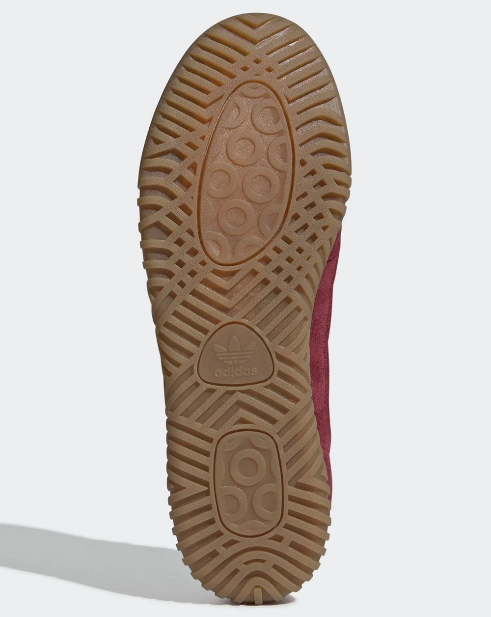 Adidas Indoor Super Trainers Burgundy/White - Image 5