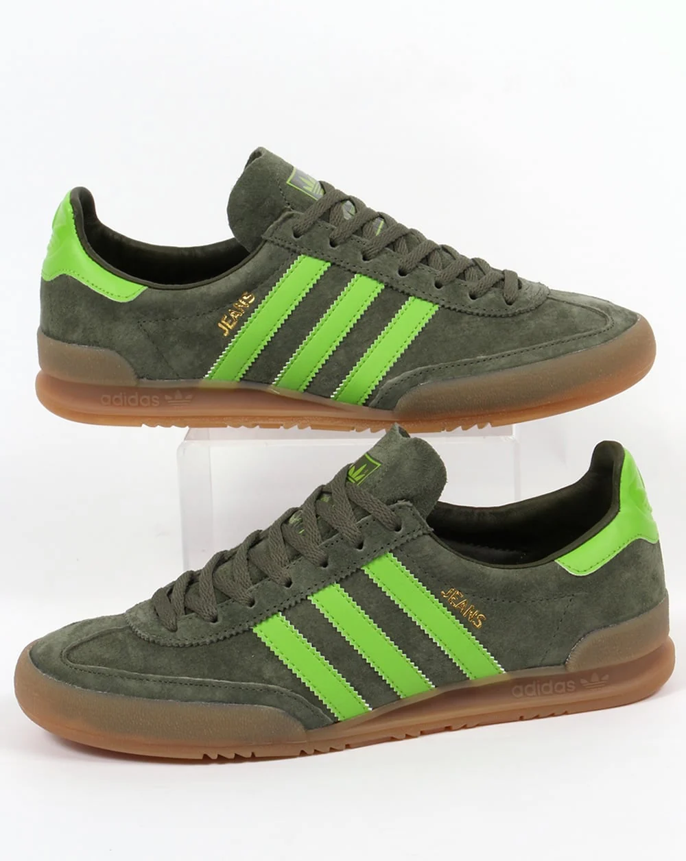 Adidas Jeans Trainers Green/Light Green