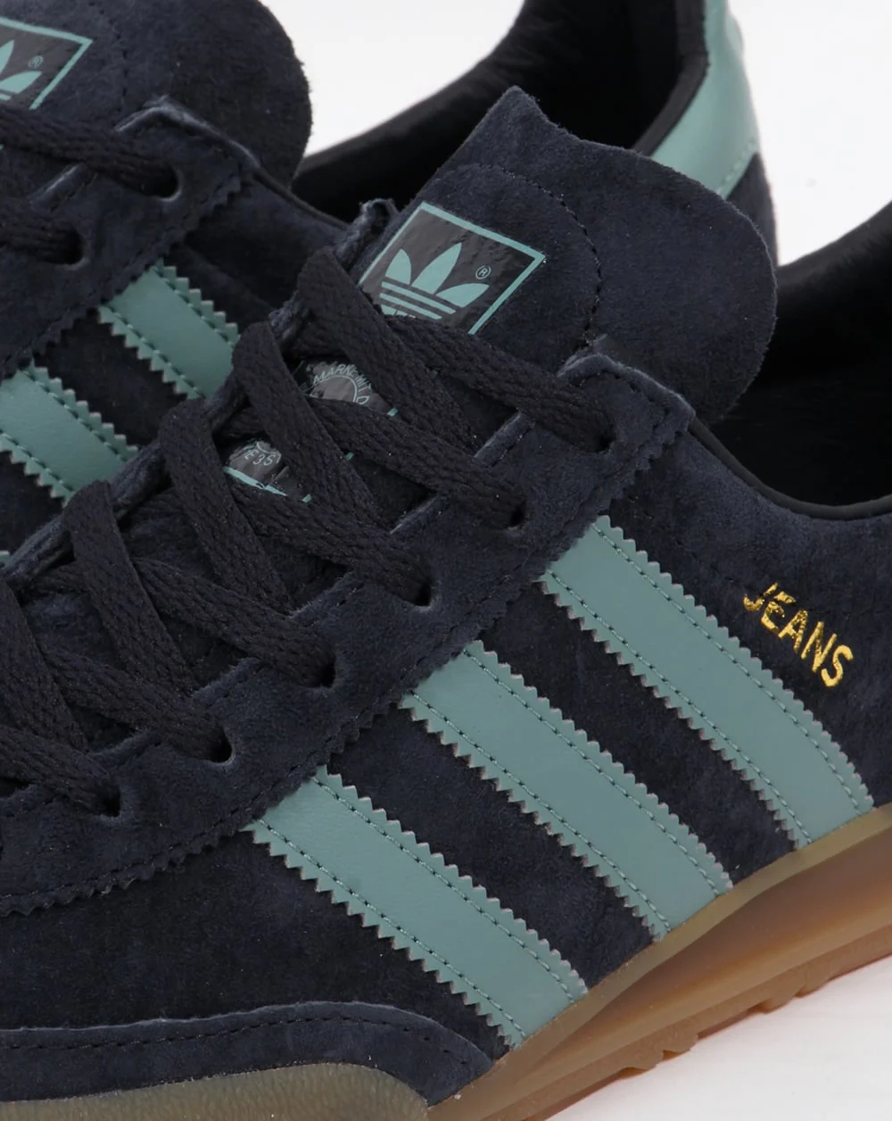 Adidas Jeans Trainers Navy/Sky - Image 4