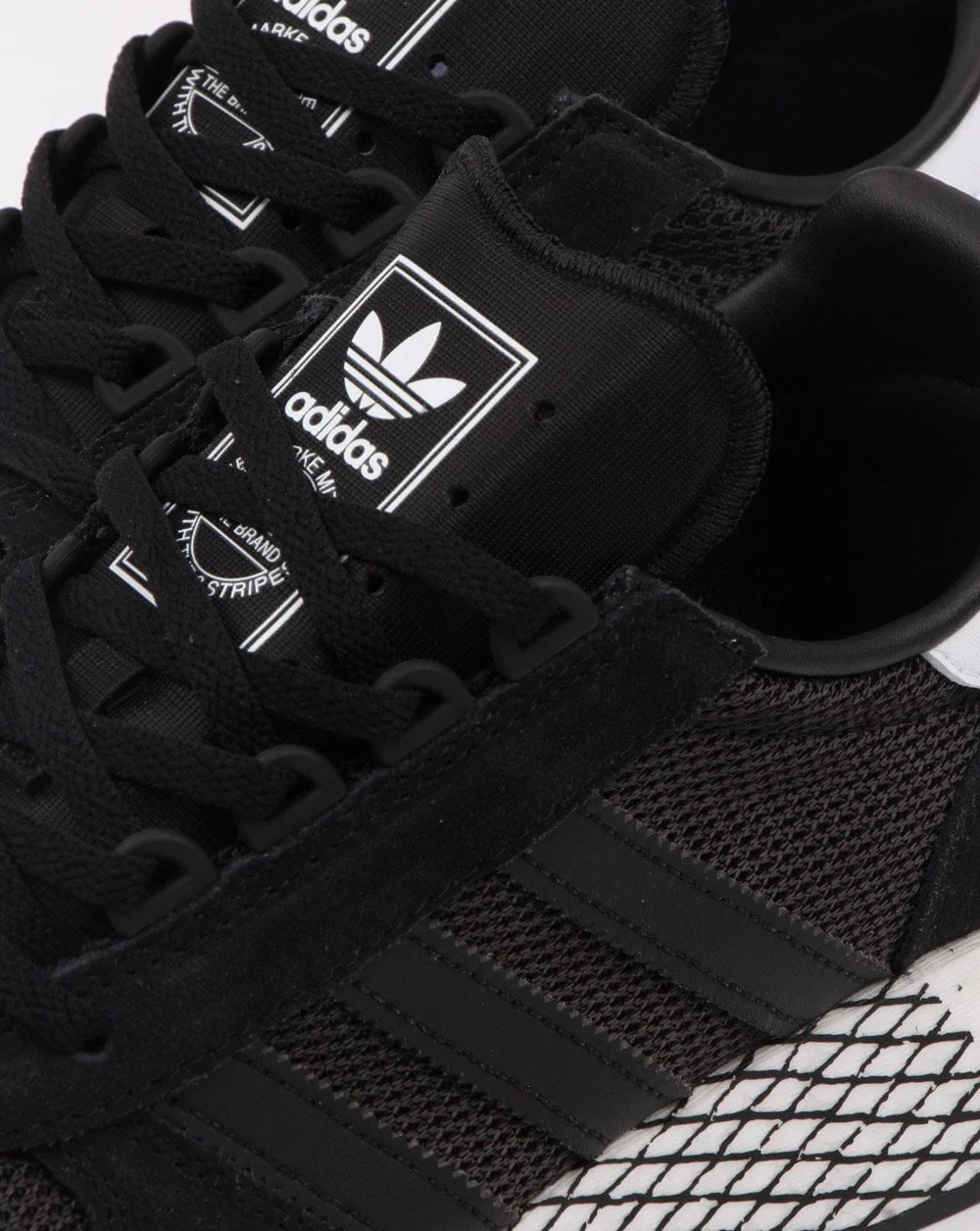 Adidas Marathon Tech Trainers Black/Black/White - Image 4