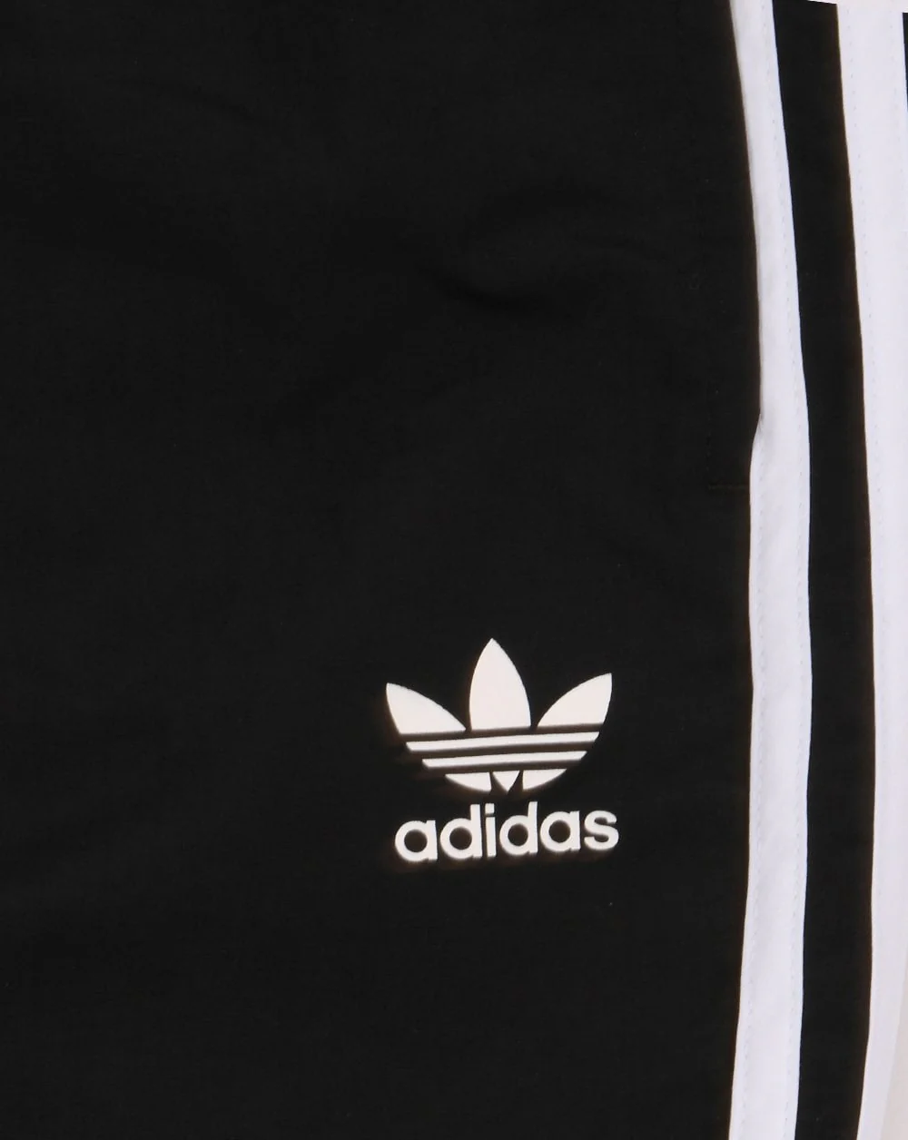 Adidas Originals 3 Stripes Swim Shorts Black - Image 2
