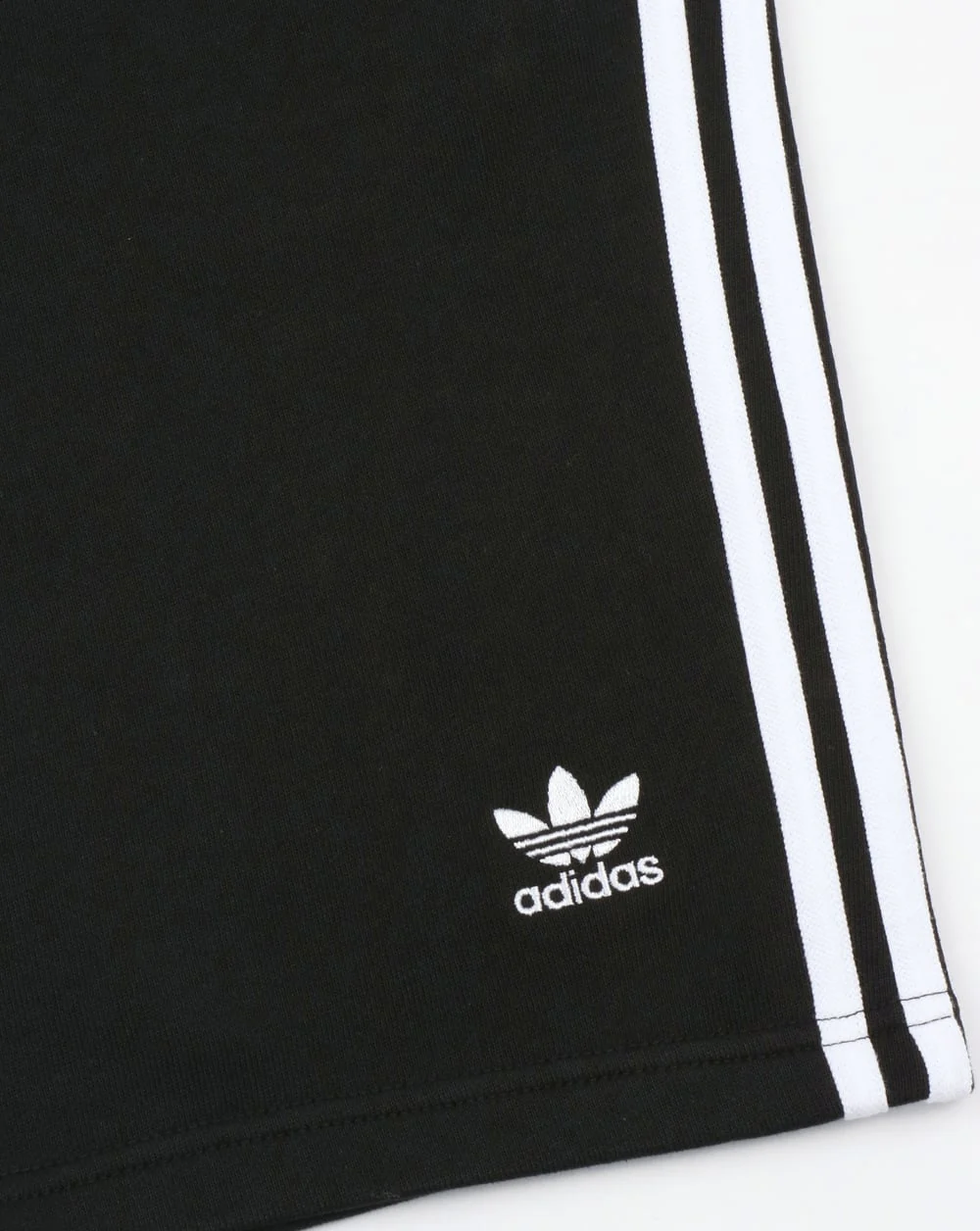 Adidas Originals 3 Stripes Zip Pocket Shorts Black - Image 3