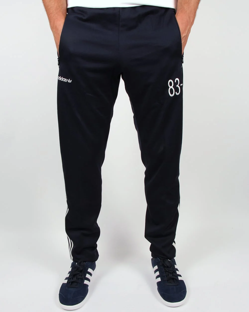 Adidas Originals 83-C Track Pants Navy - Image 2