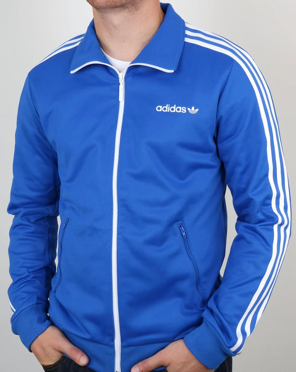 Adidas Originals Beckenbauer Track Top Blue - Image 4