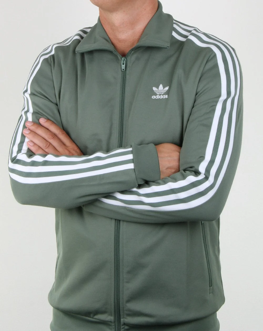 Adidas Originals Beckenbauer Track Top Trace Green - Image 4