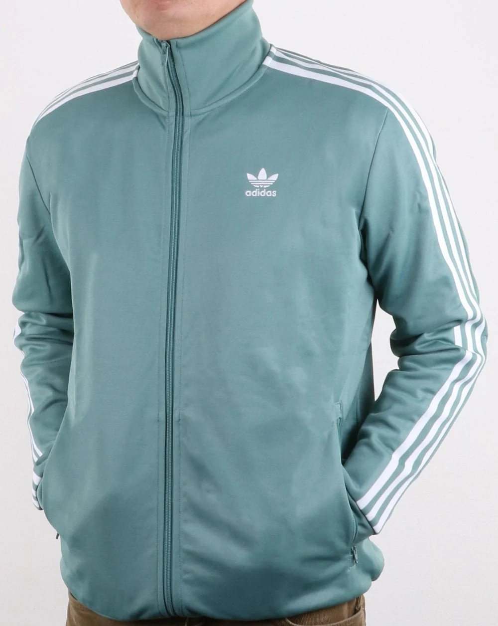 Adidas Originals Beckenbauer Track Top Vapour Steel - Image 2