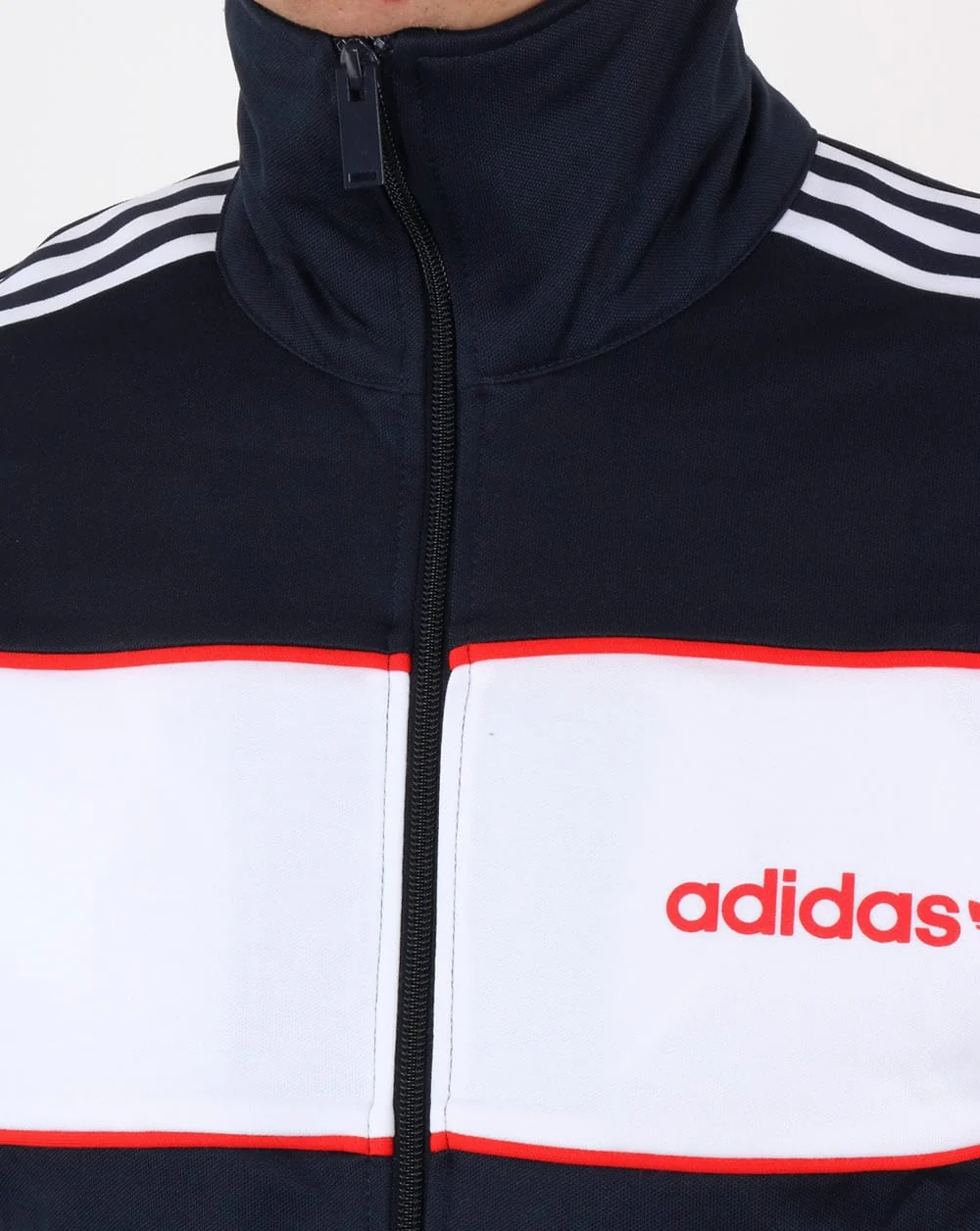 Adidas Originals Block Track Top Navy - Image 2