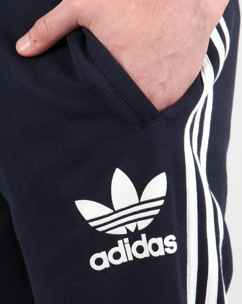 Adidas Originals California Track Bottoms Navy - Image 2