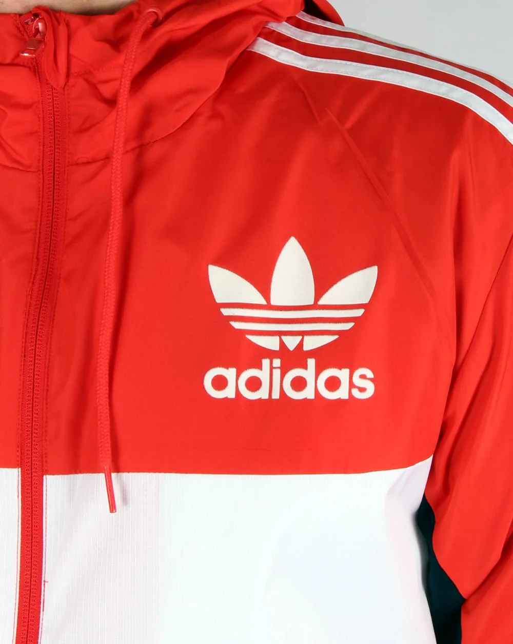Adidas Originals California Windbreaker Red/white/navy - Image 2