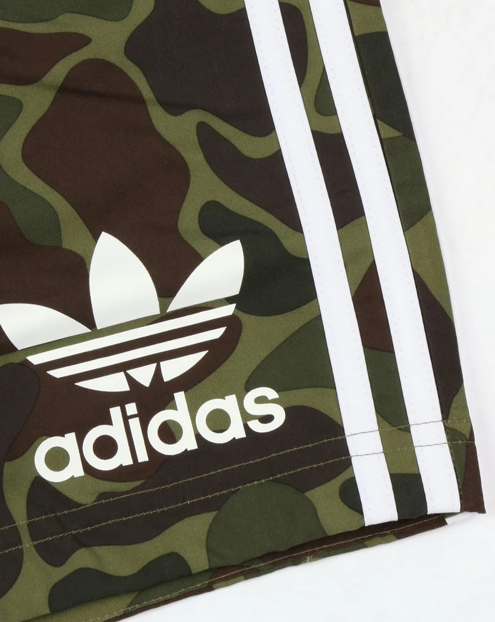 Adidas Originals Camo Shorts Green - Image 3