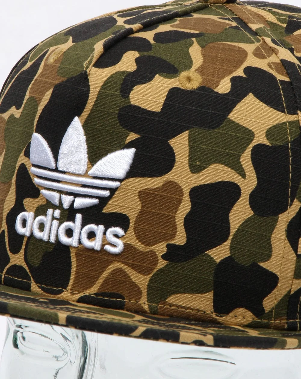 Adidas Originals Camo Snapback Cap Dark Sahara - Image 2