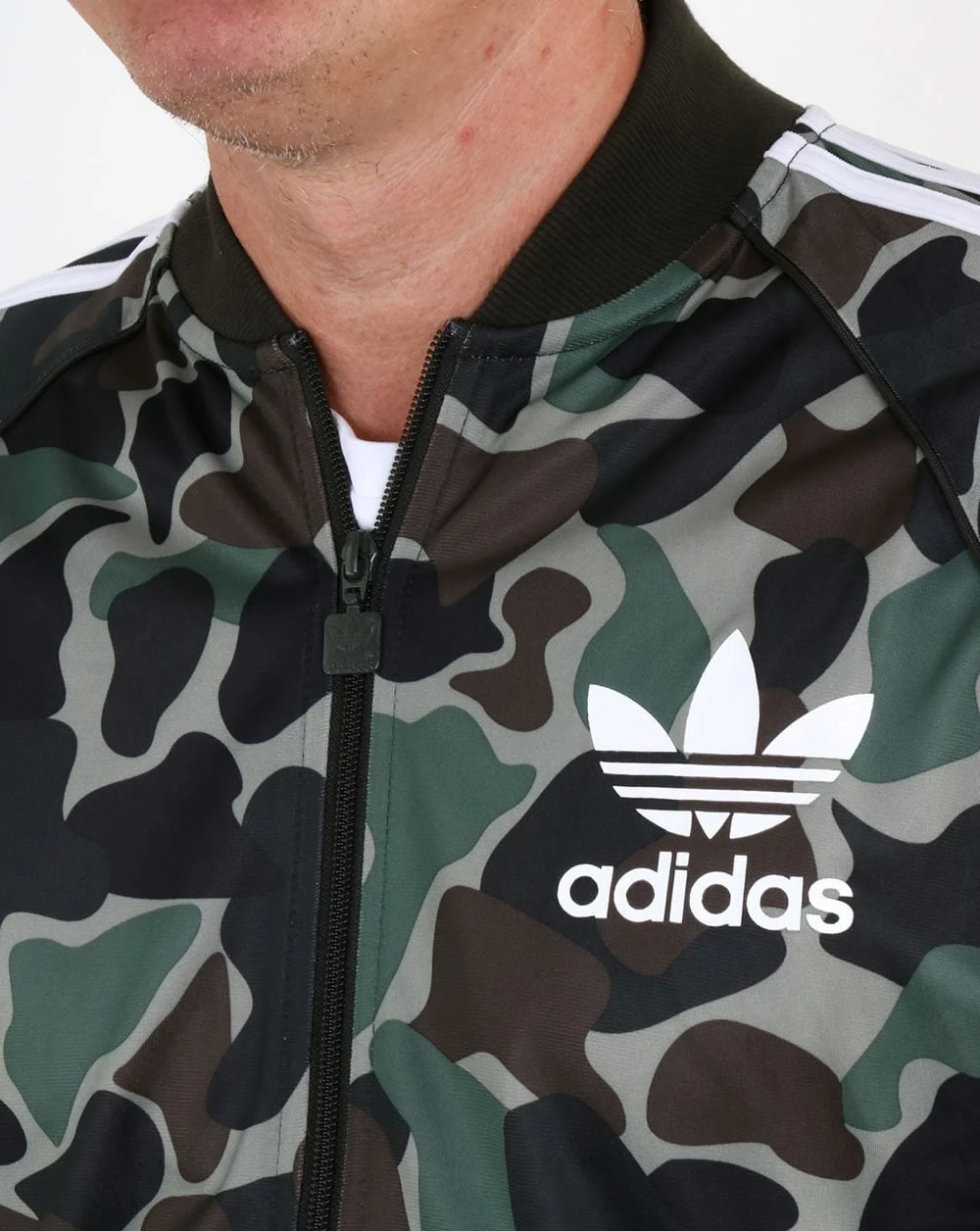 Adidas Originals Camo Superstar Track Top - Image 2