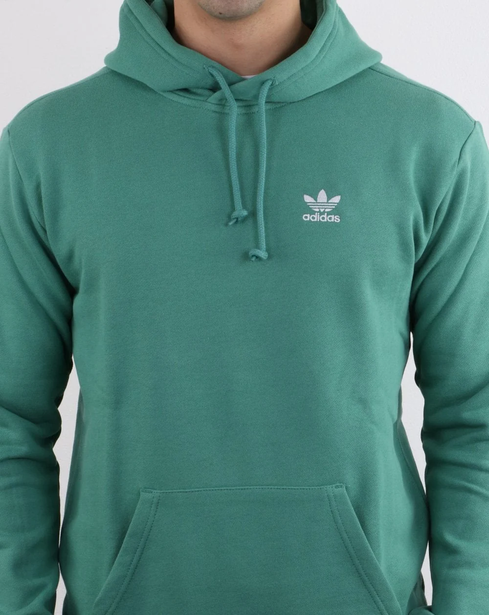 Adidas Originals Classic Hoody Soft Green - Image 4