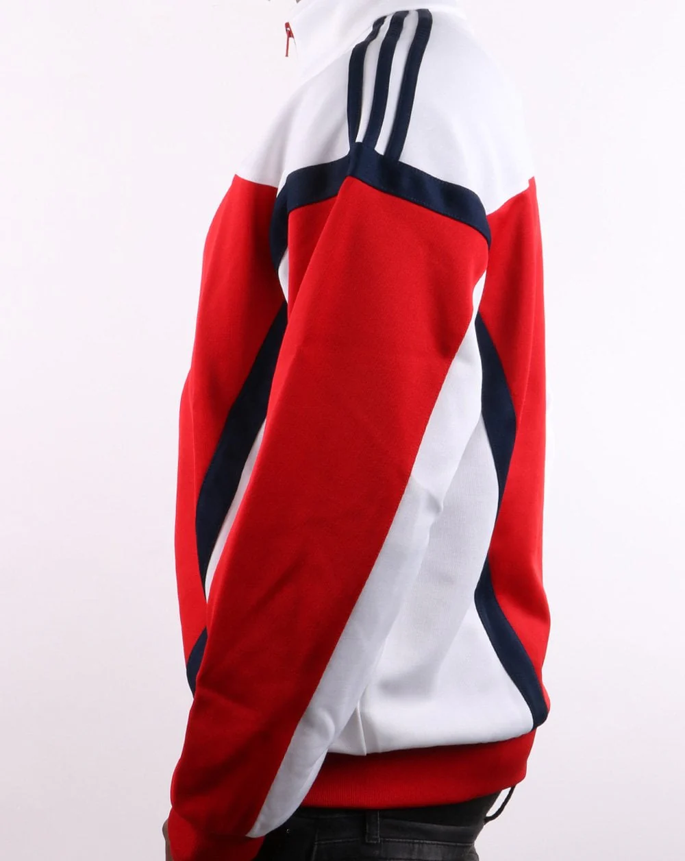 Adidas Originals Classics Track Top Scarlet Red/White - Image 3
