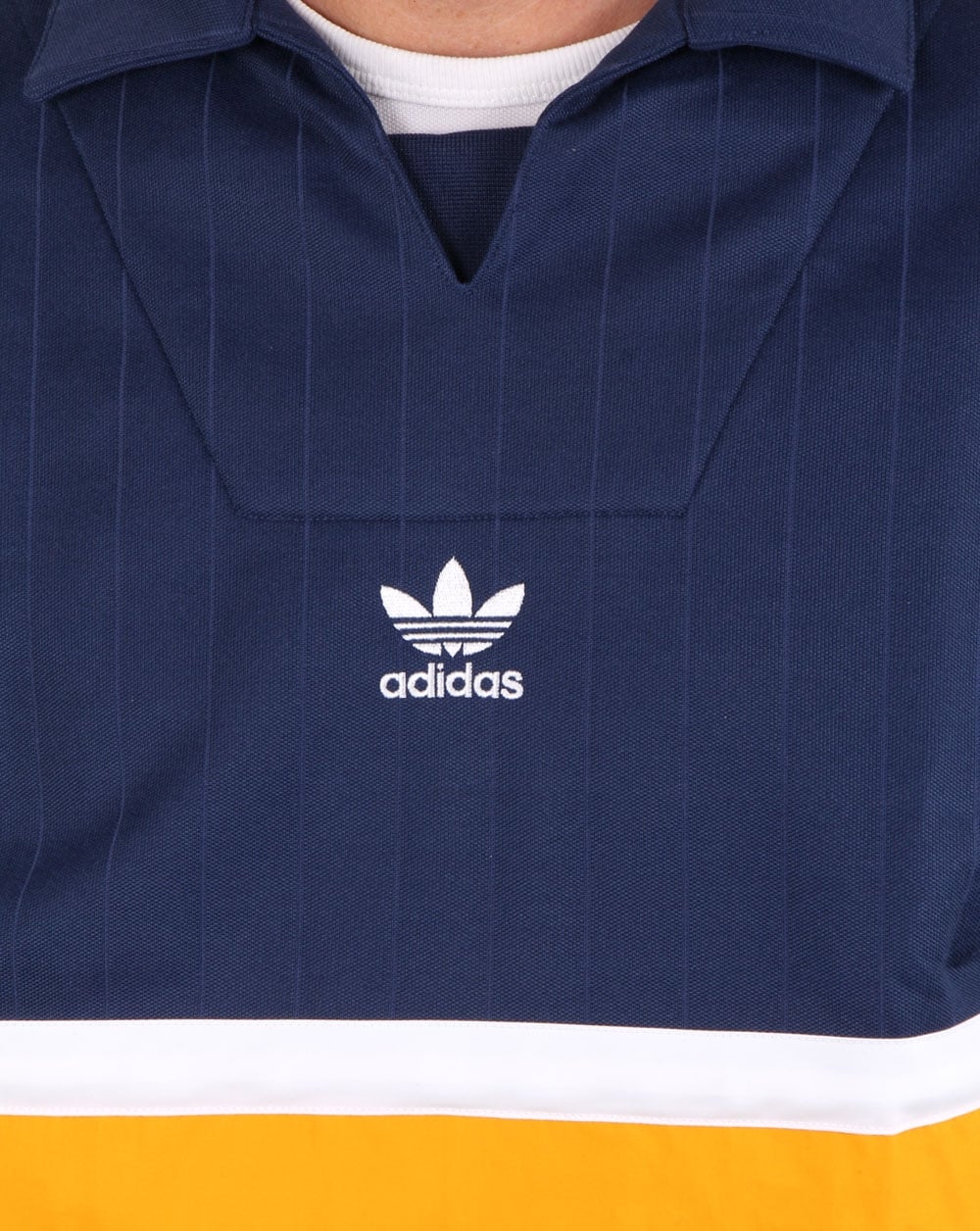 Adidas Originals Drill Pullover Noble Indigo/gold - Image 2