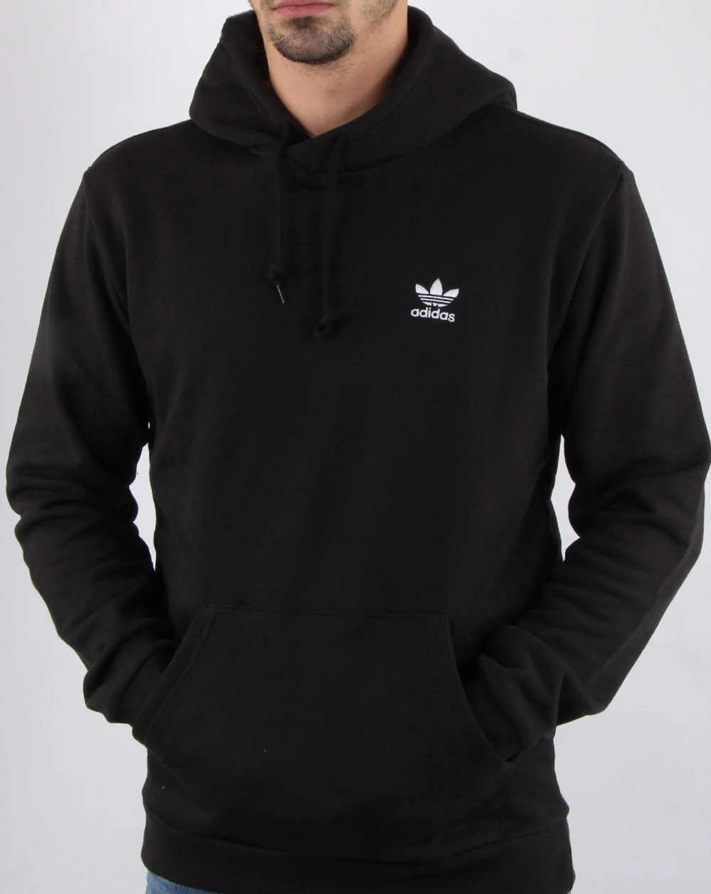 Adidas Originals Essential Hoody Black - Image 3