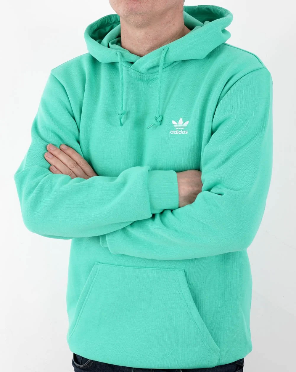 Adidas Originals Essential Hoody Hi-Res Green - Image 3