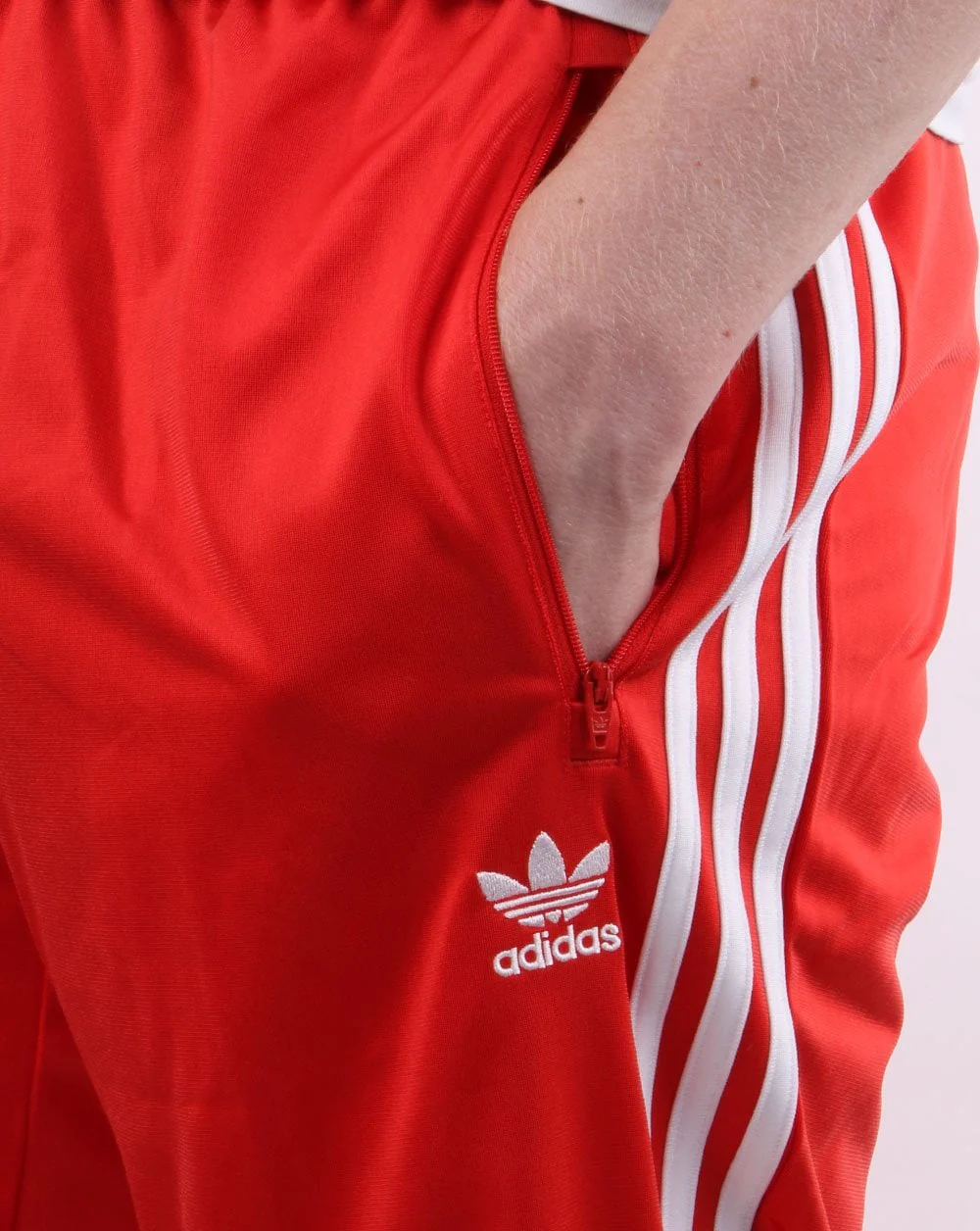 Adidas Originals Firebird Track Pants Lush Red - Image 2
