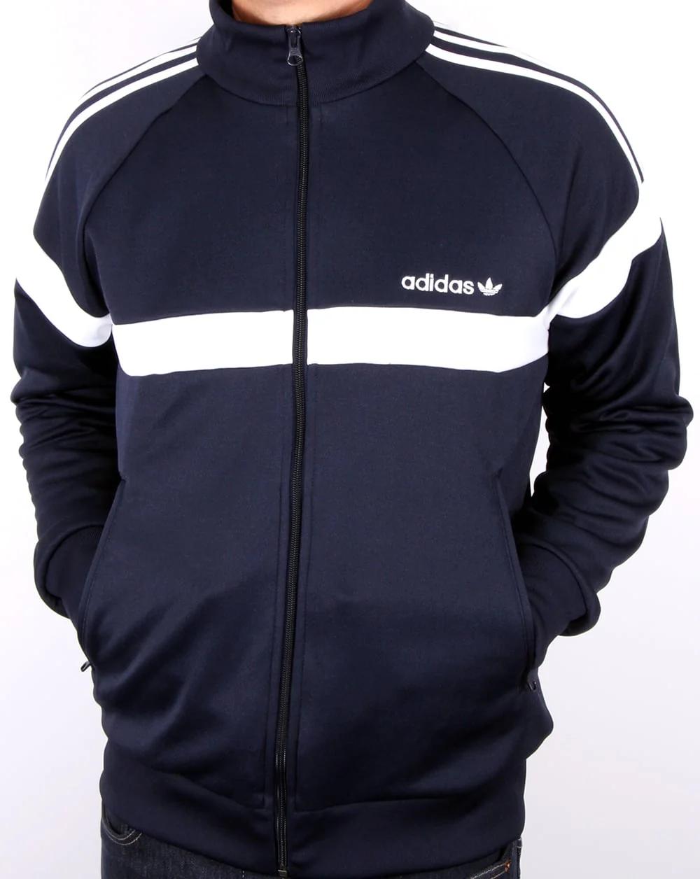Adidas Originals Itasca Track Top Navy - Image 3