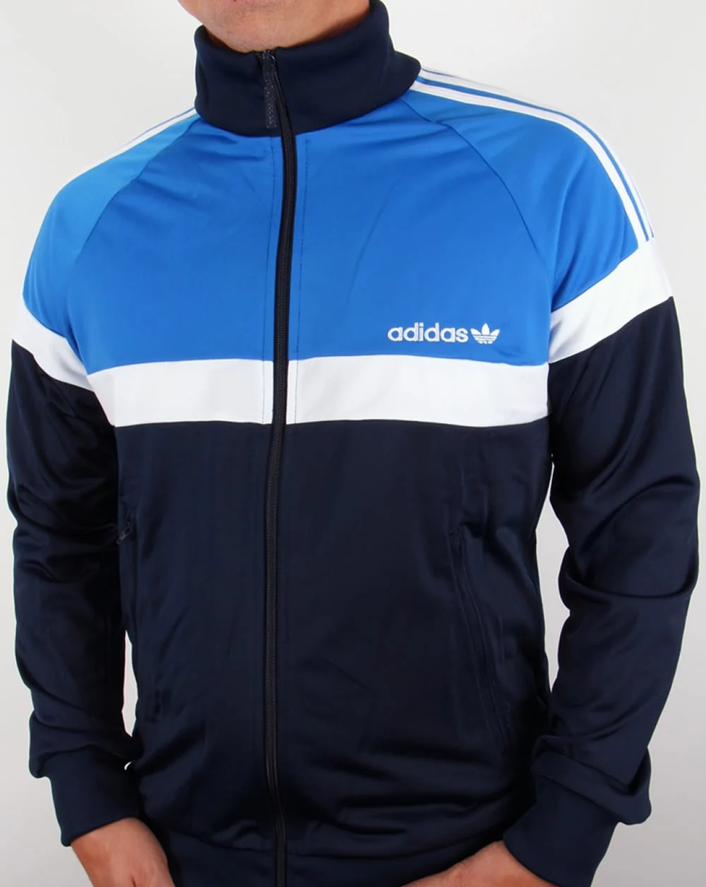 Adidas Originals Itasca Track Top Navy/Royal Blue