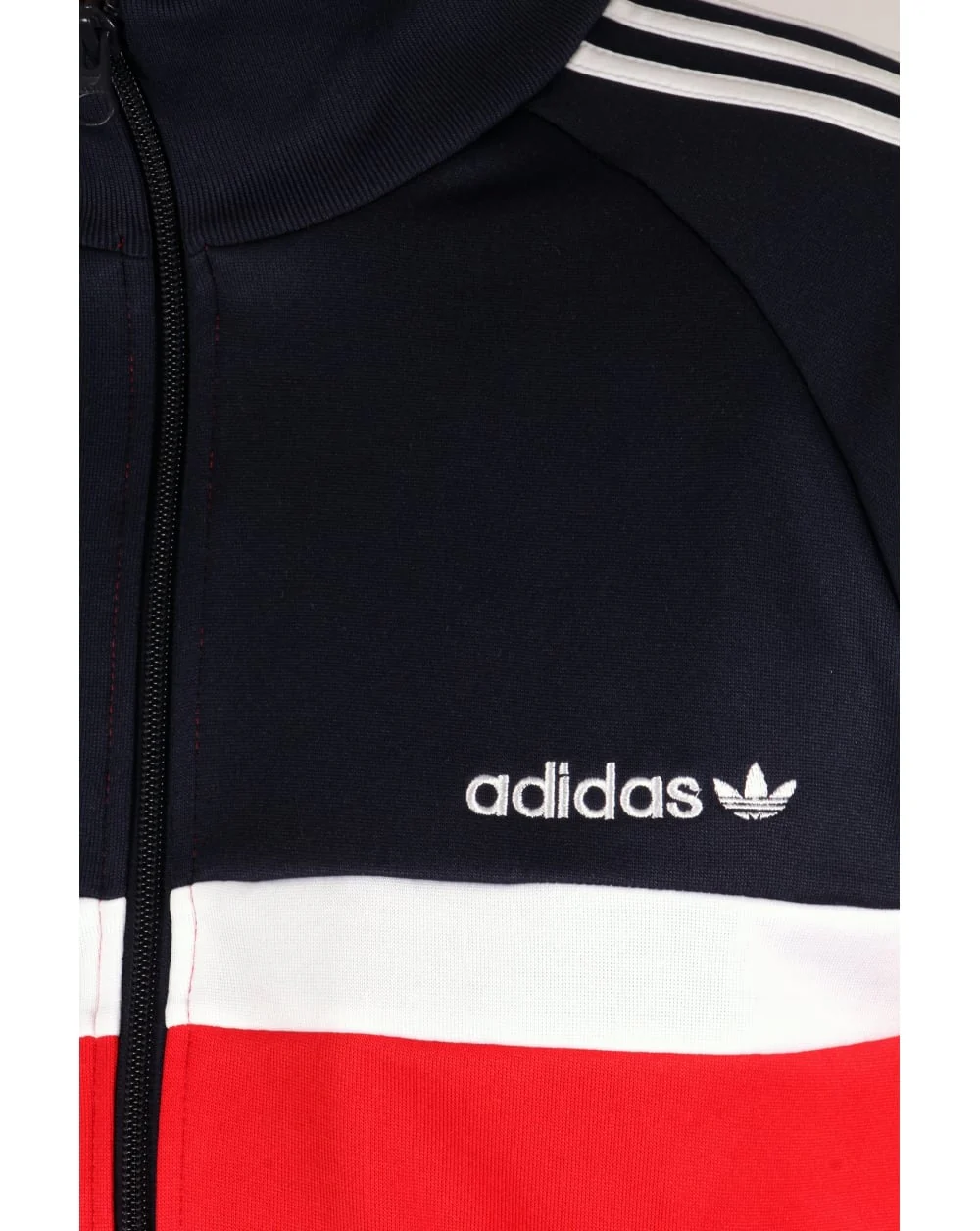 Adidas Originals Itasca Track Top Red/Navy - Image 3